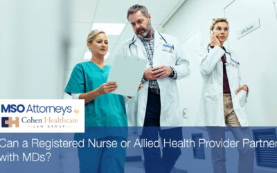 Can a Registered Nurse or Allied Health Provider Partner with MDs?
